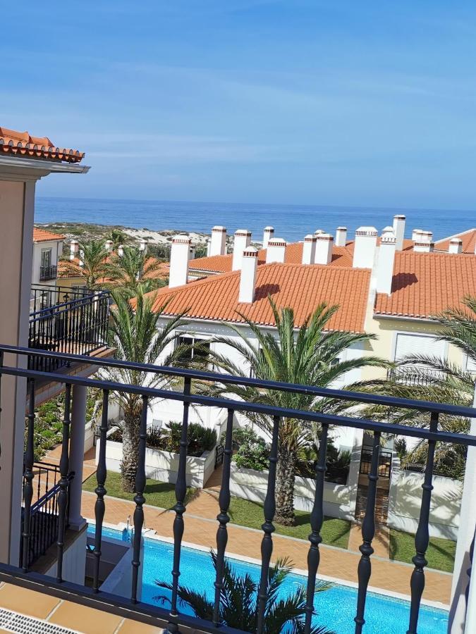 Stunning Sea View Apartment Praia D'El Rey Прайя-дель-Рей Экстерьер фото